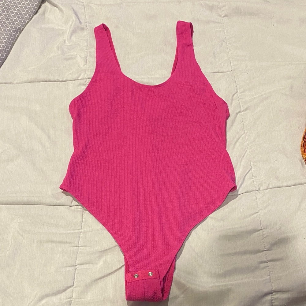 Wild Fable Pink Bodysuit